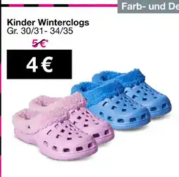 Woolworth Kinder winterclogs Angebot