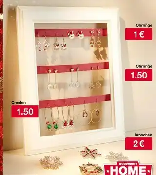 Woolworth Ohrringe Angebot