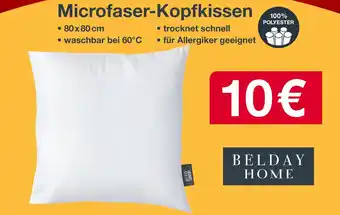 Woolworth Belday home microfaser-kopfkissen Angebot