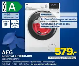 Euronics AEG Lavamat LR7E60489 Waschmaschine Angebot