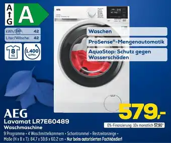 Euronics AEG Lavamat LR7E60489 Waschmaschine Angebot