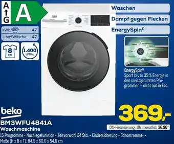 Euronics beko BM3WFU4841A Waschmaschine Angebot