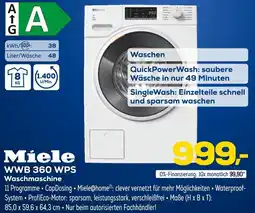 Euronics Miele WWB 360 WPS Waschmaschine Angebot