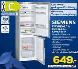 Euronics SIEMENS KG36EALCA Kühl-Gefrier Kombination Angebot