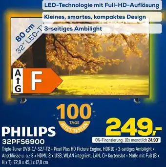 Euronics PHILIPS 32PFS6900 Angebot