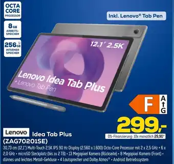 Euronics Lenovo Idea Tab Plus (ZAG70201SE) Angebot