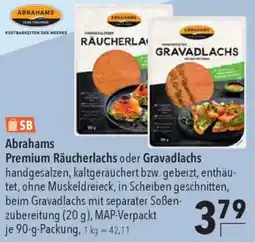 CITTI Markt Abrahams Premium Räucherlachs oder Gravadlachs Angebot