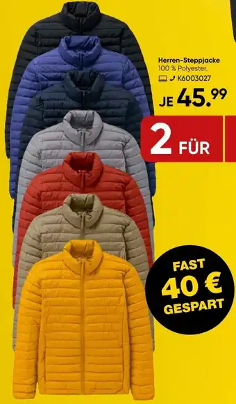 Galeria GALERIA essentials Herren-Steppjacke Angebot