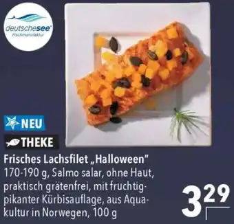 CITTI Markt deutschesee Frisches Lachsfilet ,,Halloween" Angebot