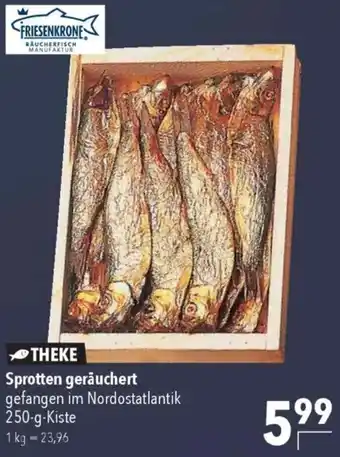 CITTI Markt FRIESENKRONE Sprotten geräuchert Angebot