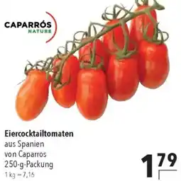 CITTI Markt CAPARRÓS NATURE Eiercocktailtomaten Angebot