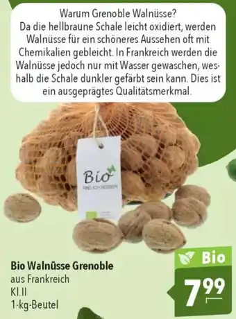 CITTI Markt Bio Walnüsse Grenoble Angebot