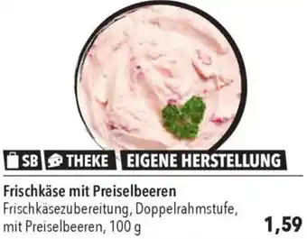 CITTI Markt Frischkäse mit Preiselbeeren Angebot