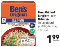 CITTI Markt Ben's Original Langkorn- oder Naturreis Angebot
