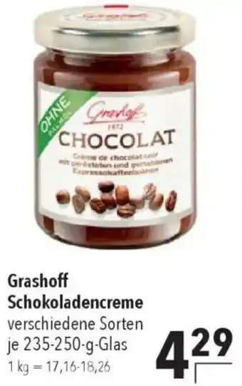 CITTI Markt Grashoff Schokoladencreme Angebot