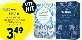CITTI Markt Pukka Bio Tee Angebot