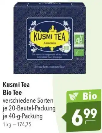 CITTI Markt Kusmi Tea Bio Tee Angebot