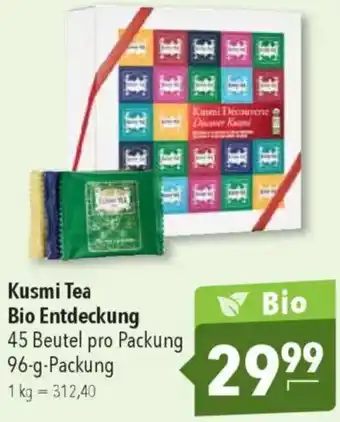 CITTI Markt Kusmi Tea Bio Entdeckung Angebot
