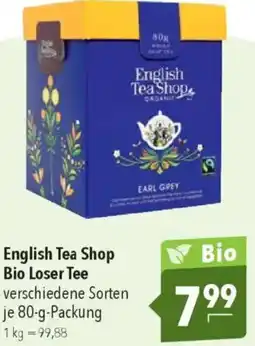 CITTI Markt English Tea Shop Bio Loser Tee Angebot