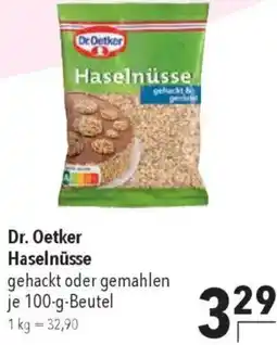 CITTI Markt Dr. Oetker Haselnüsse Angebot