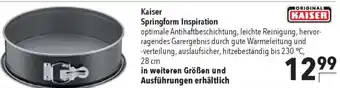 CITTI Markt Kaiser Springform Inspiration Angebot