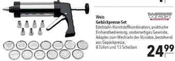 CITTI Markt Weis Gebäckpresse-Set Angebot