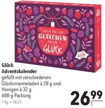CITTI Markt Glück Adventskalender Angebot