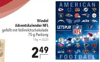 CITTI Markt Windel Adventskalender NFL Angebot