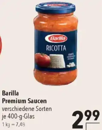 CITTI Markt Barilla Premium Saucen Angebot