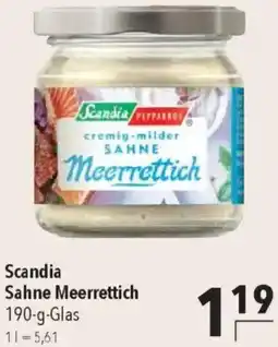 CITTI Markt Scandia Sahne Meerrettich Angebot
