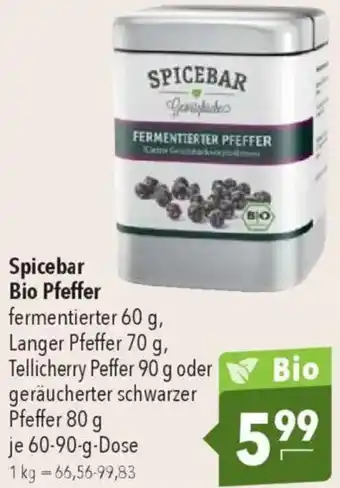 CITTI Markt Spicebar Bio Pfeffer Angebot