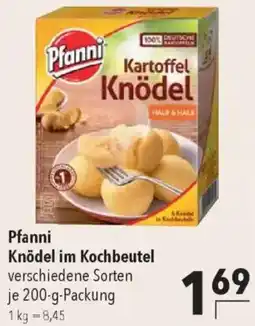 CITTI Markt Pfanni Knödel im Kochbeutel Angebot