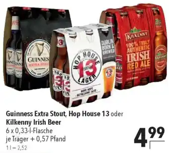 CITTI Markt Guinness Extra Stout, Hop House 13 oder Kilkenny Irish Beer Angebot