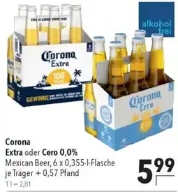 CITTI Markt Corona Extra oder Cero 0,0% Angebot