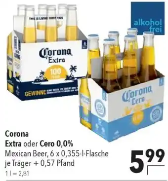 CITTI Markt Corona Extra oder Cero 0,0% Angebot