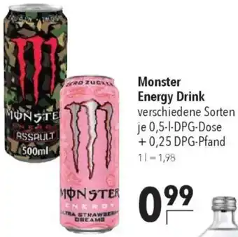 CITTI Markt Monster Energy Drink Angebot