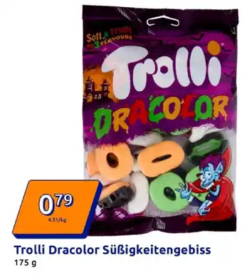 Action Trolli dracolor süßigkeitengebiss Angebot