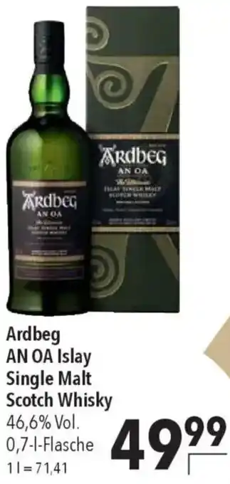 CITTI Markt Ardbeg AN OA Islay Single Malt Scotch Whisky Angebot