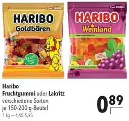 CITTI Markt Haribo Fruchtgummi oder Lakritz Angebot