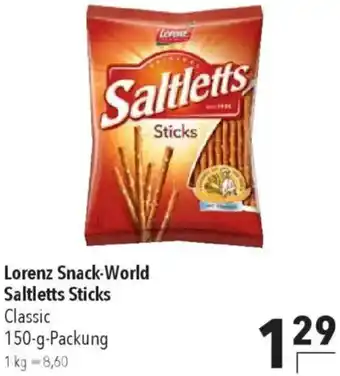 CITTI Markt Lorenz Snack-World Saltletts Sticks Angebot