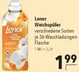 CITTI Markt Lenor Weichspüler Angebot