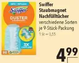 CITTI Markt Swiffer Staubmagnet Nachfülltücher Angebot