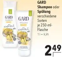 CITTI Markt GARD Shampoo oder Spülung Angebot