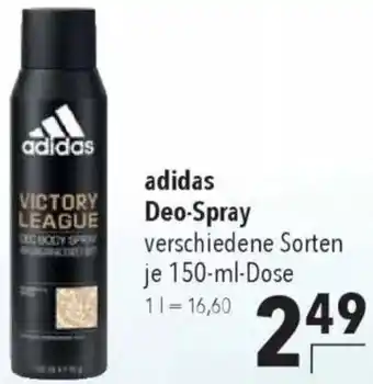 CITTI Markt adidas Deo-Spray Angebot