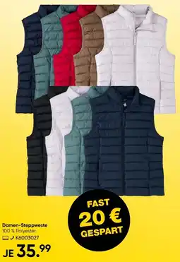 Galeria Damen-Steppweste Angebot