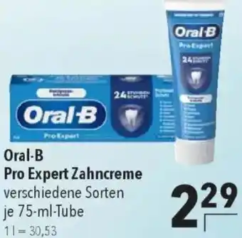 CITTI Markt Oral-B Pro Expert Zahncreme Angebot
