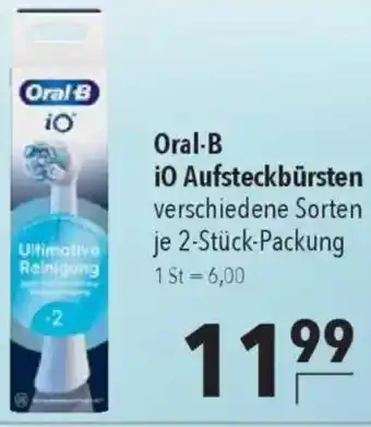 CITTI Markt Oral-B iO Aufsteckbürsten Angebot