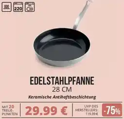 CITTI Markt Edelstahlpfanne 28 cm Angebot