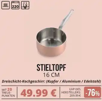 CITTI Markt Stieltopf 16 cm Angebot