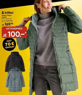 Galeria killtec Damen-Steppmantel Angebot